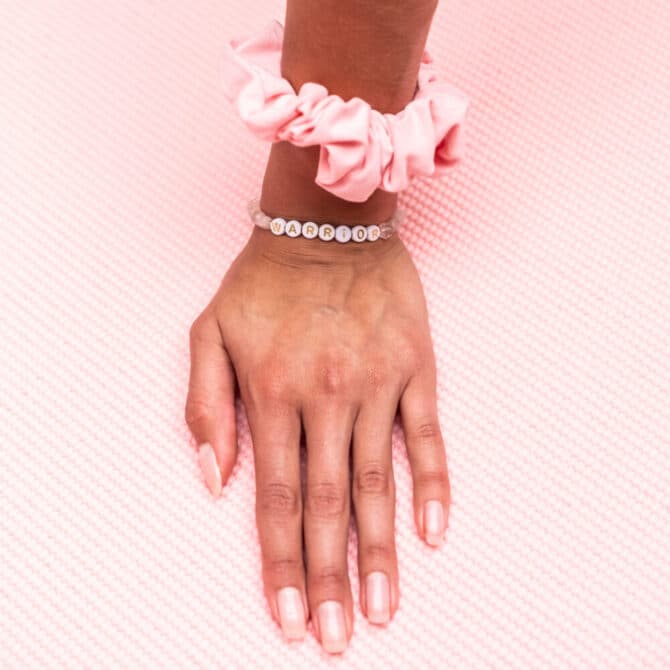 TINKALINK Crystal Healing Bracelet Clear Quartz Warrior