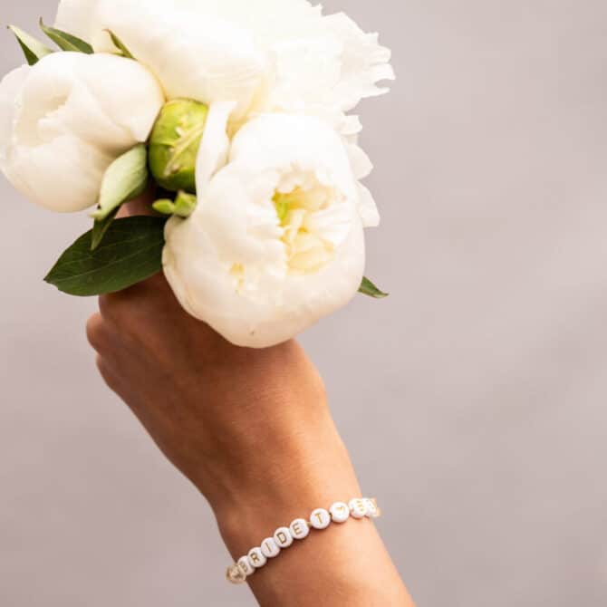 TINKALINK Crystal Healing Bracelet Citrine Bride to Be