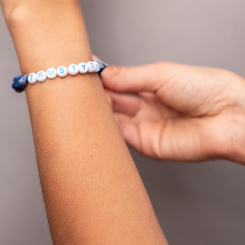 TINKALINK Crystal Healing Bracelet Lapis Lazuli Trust You