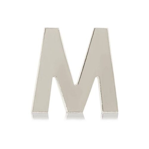 TINKALINK Charm Letter M Silver