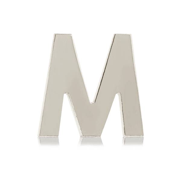 TINKALINK Charm Letter M Silver