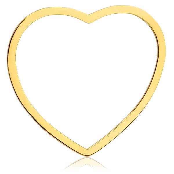 TINKALINK Charm Heart Gold Large