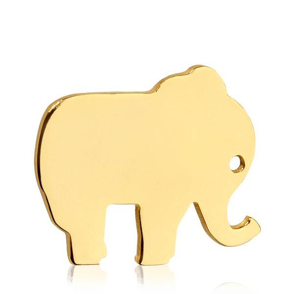 TINKALINK Charm Elephant Gold
