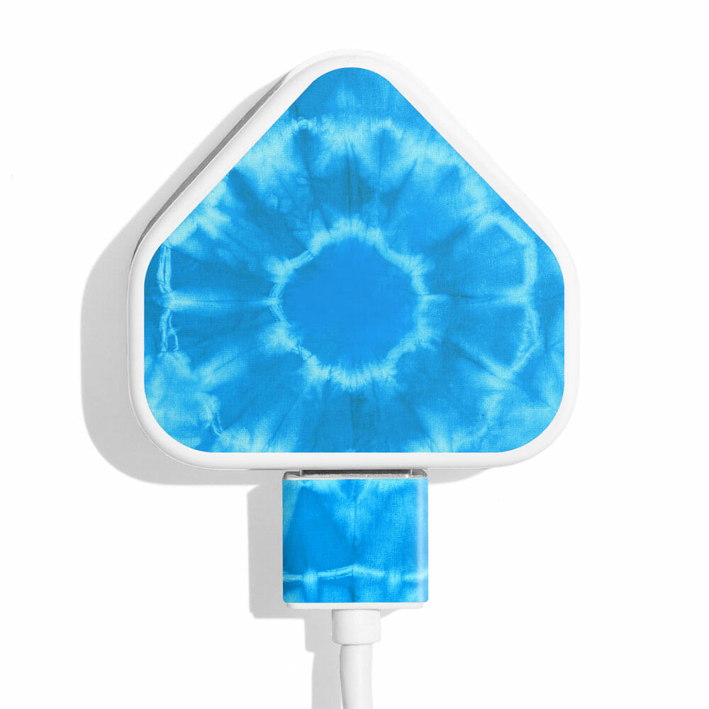 TINKALINK iPhone Charger Sticker Charger Skin Byron Bay Blue Vinyl