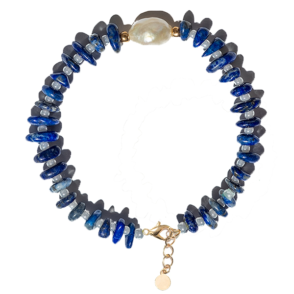 TINKALINK Crystal Healing Anklet Lapis Lazuli