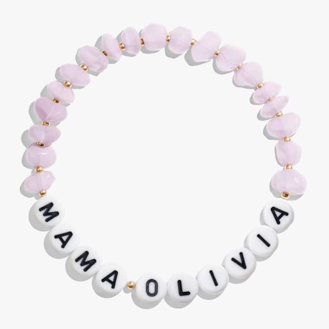 Rose Quartz Crystal Mothers Day Bracelet