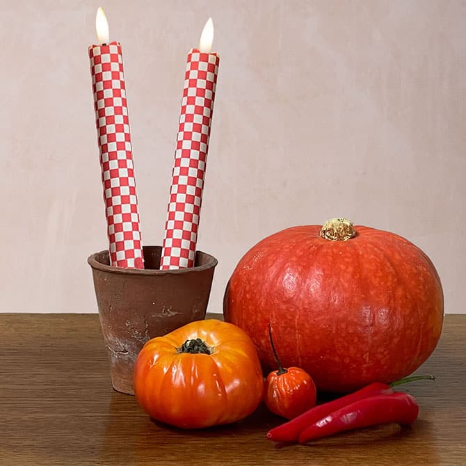 Battenberg Flameless LED Wax Candles (PAIR) - Image 2